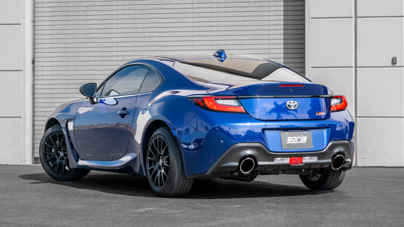 Borla 22-23 Subaru BRZ/Toyota GR86 2.4L RWD AT/MT S-Type Catback Exhaust - Polished Tips 140909